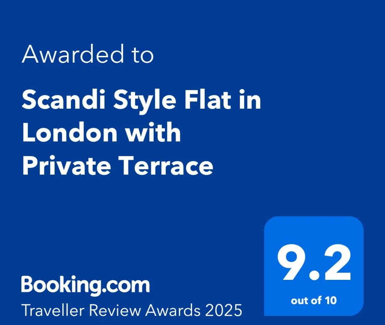 Scandi Style Flat In London With Private Terrace